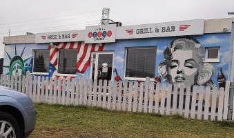 Retro Diner Exterior