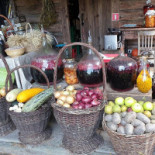 Manes Ziołowe Miejsce Jadło Z Pejzażem Bebida