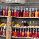 Manes Ziołowe Miejsce Jadło Z Pejzażem Bebida