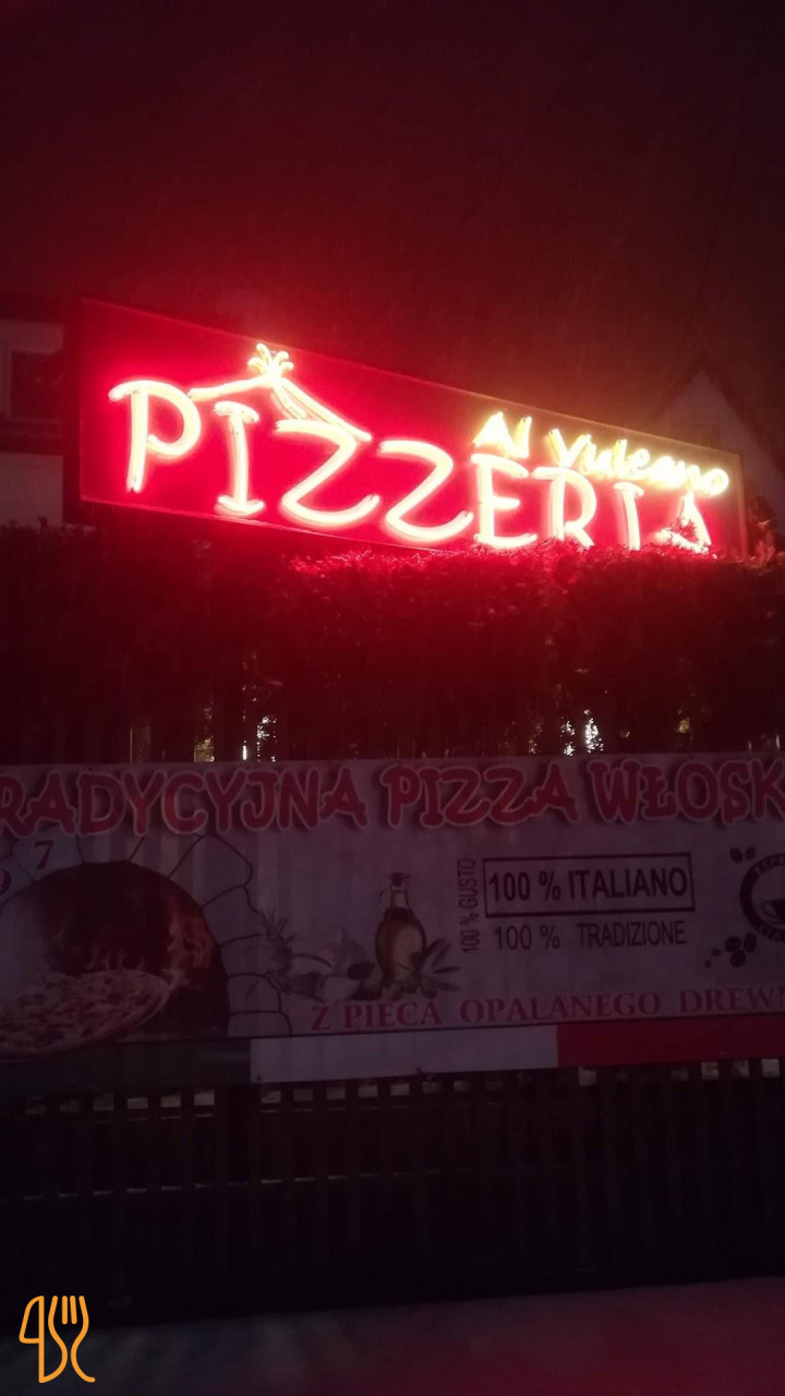 Al Vulcano S.c. Pizzeria Włoska Menu