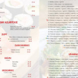 Jadło U Macieja Menu