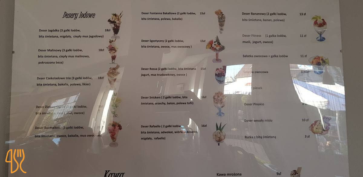 Rossa Menu