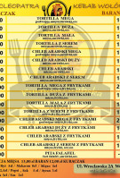 Cleopatra Kebab Carte