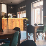 Koncept Burger Pub Wewnątrz