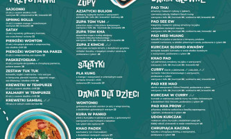 Bangkok Thai Cuisine Speisekarte