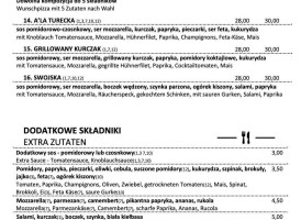 Bistro Domowe Smaki Speisekarte
