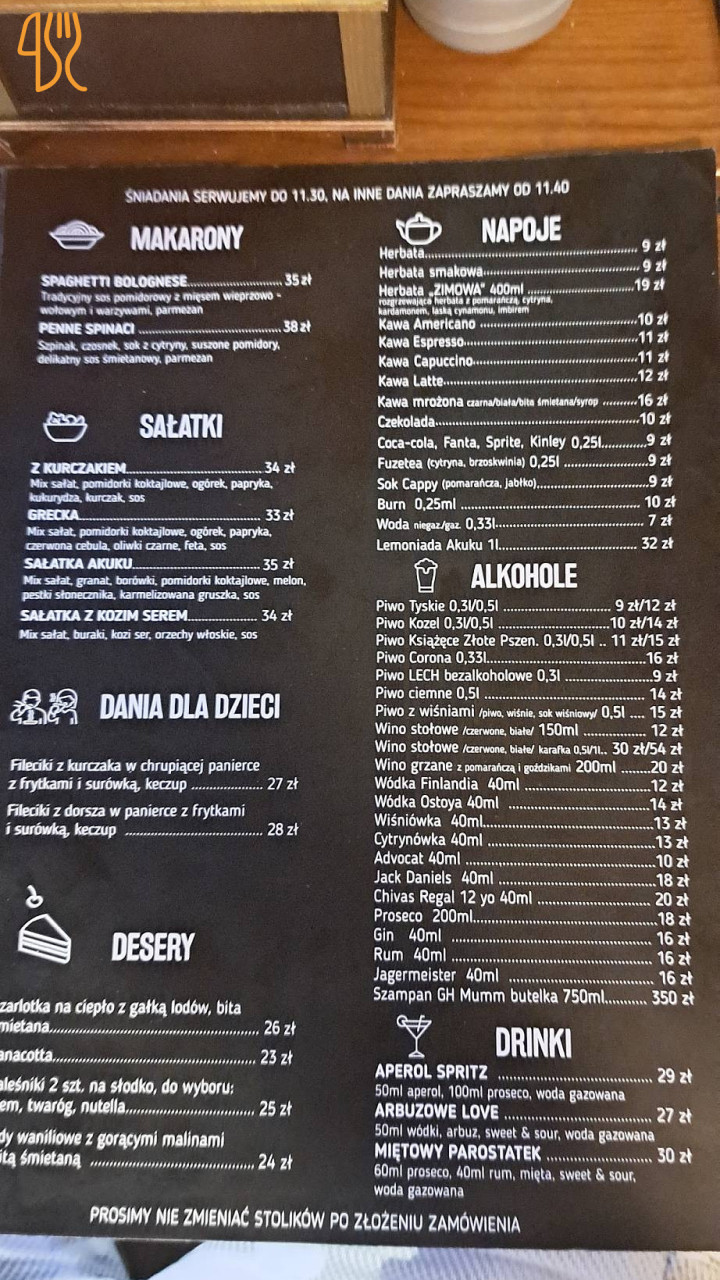 Kebab Z Gwoździem Menu