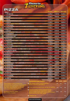 Pizzeria Zapiekana menu