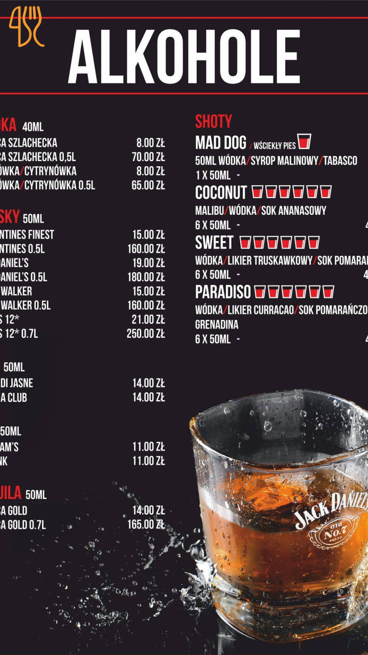 Pizza Z Ognia Menu