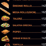 Etihas Kebab Menu