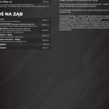 Restauracja Amerykańska Grill Bar Burgery, Tortille. Menu