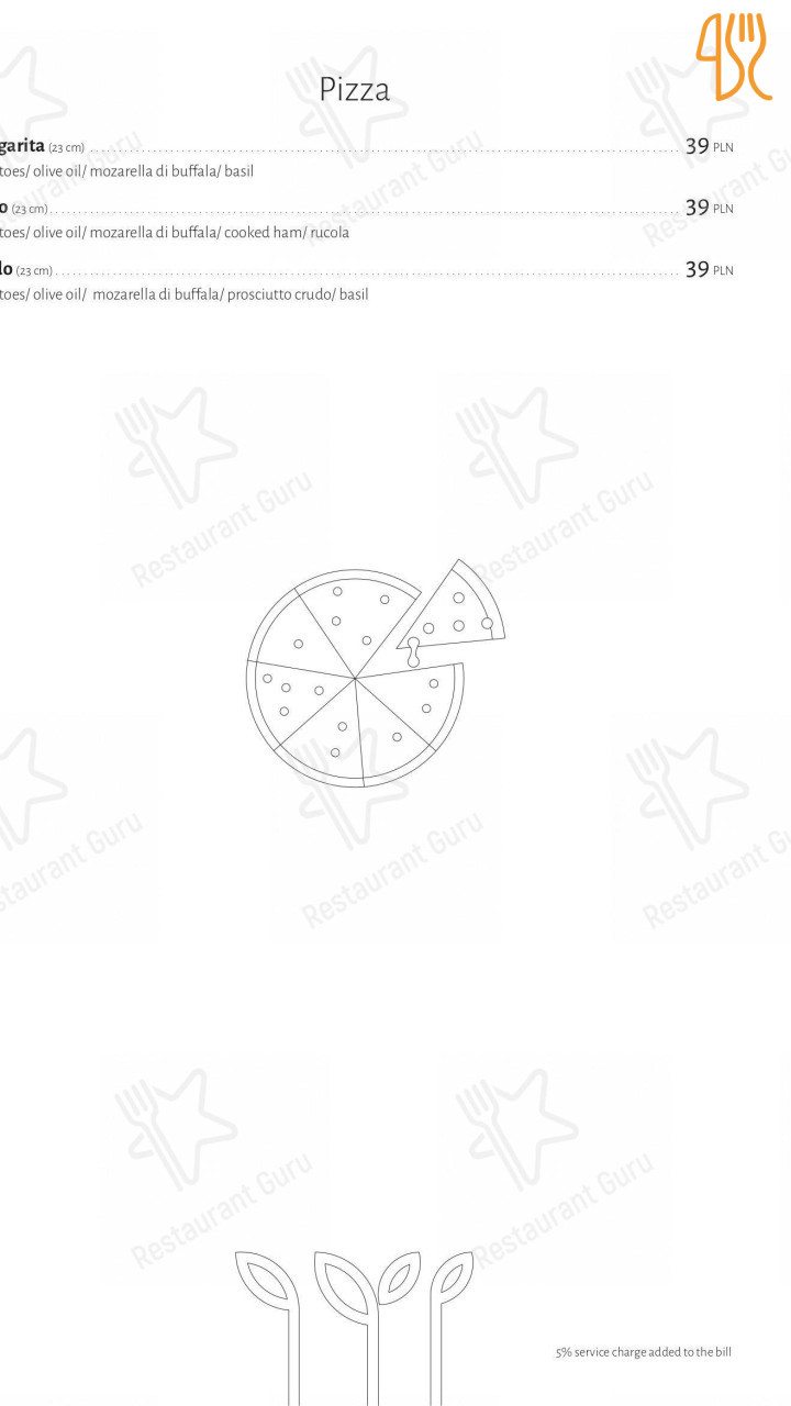 Magia Lubczyku Menu