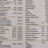 Pod Akacją Menu