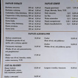 Pod Akacją Menu