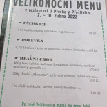 Bierozka Menu