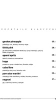 Gardenbistro Menu