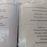 Stołówka Lazur Menu