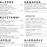 Savona Pizza Club Menu