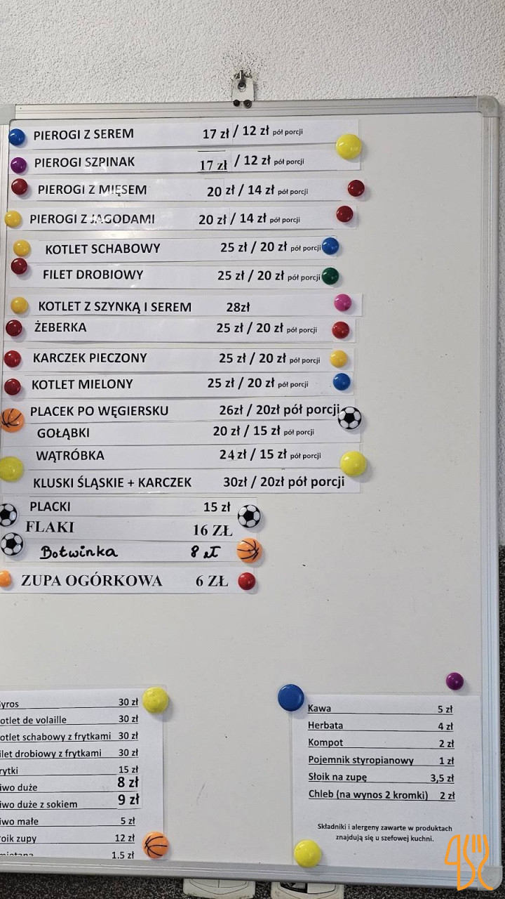 Pierogarnia Józefowska Bar, Restauracja, Dania Domowe Menu
