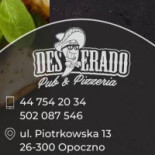 Pizzeria Pub Desperado Logo
