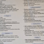 Rynek Restauracja Dariusz Kacprzak Menu