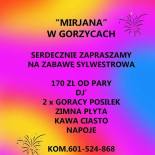 Kawiarnia Mirjana W Gorzycach Menu