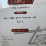 Szuwarek Menu