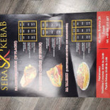 Sera Kebab Zagan Menu