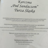 Zielona Butelka- Sączów Menu