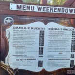 Rogate Ranczo Zabierzów Menu