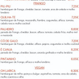 Sala Bankietowa Zuzanka Menu
