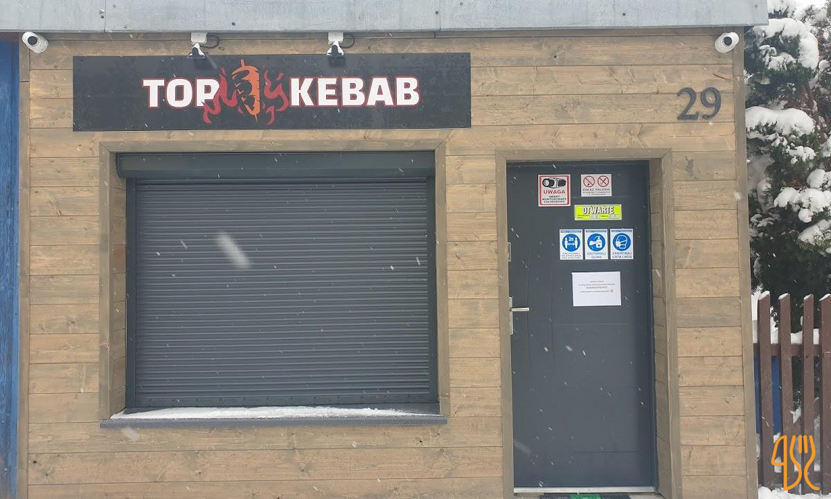 Top Kebab. Menu