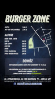 Burger Zone Carta