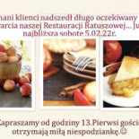 Pod Ratuszem Menu