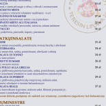 Pizzeria Pierrot Menu