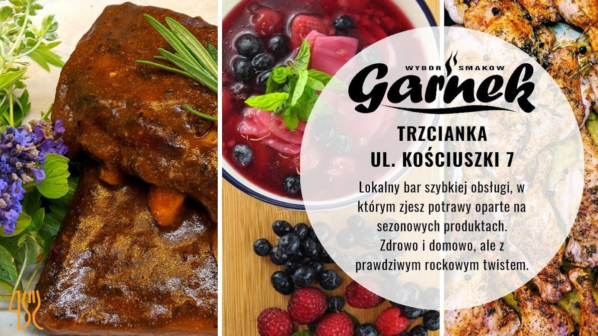 Garnek Trzcianka Menu