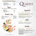 Restauracja Quartet Kantor Auta Menu