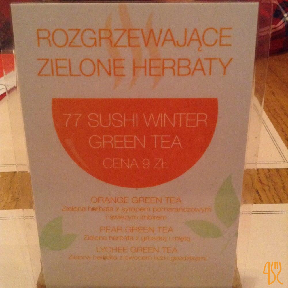77sushi Menu