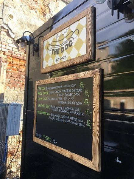 The Dog Foodtruck Menu