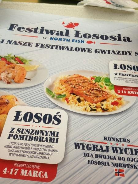 North Fish Menu
