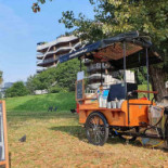 Izzy Café Bike Café Na zewnątrz