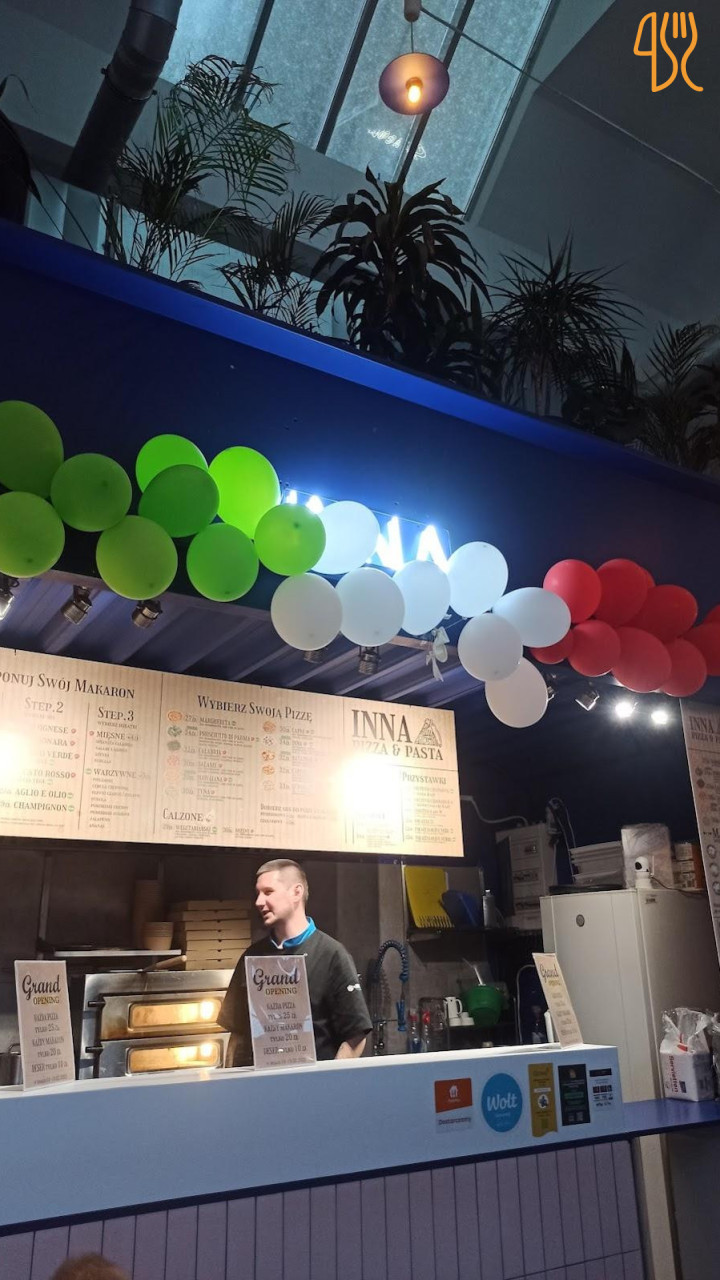 Inna Pizza Pasta Menu