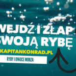 Kapitan Konrad Owoce Morza, Ryby Logo