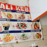 Ali Kebab Menu