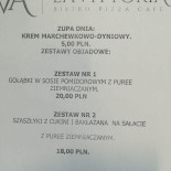 La Vittoria Bistro Menu