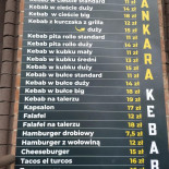 Ankara Kebab Carte