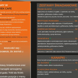 Spodek Cafe Carta