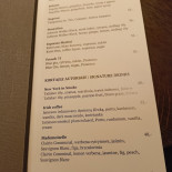 La Maddalena Menu