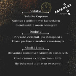 Club Fair Play Menu