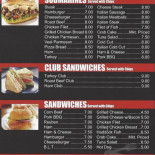 Chata Wariatta Menu
